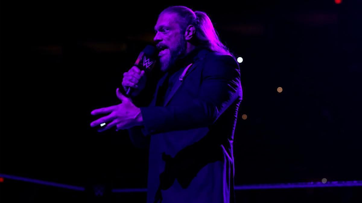 Edge revealed a darker side of himself last week